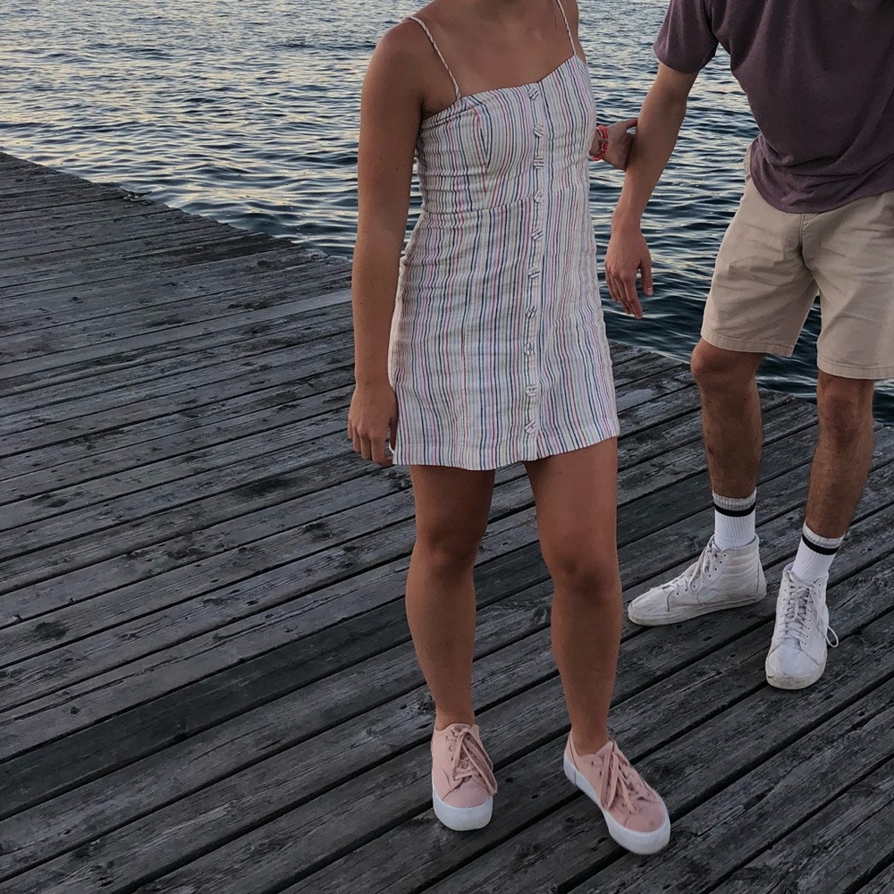 Forever 21 Pinstripe Dress